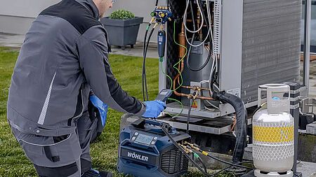 Wöhler RS 400 Kältemittelwaage