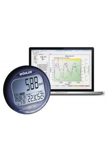 Wöhler CDL 210 CO2 Datenlogger