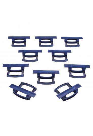 Abdichtklemmen-Set, 10 große Klammern