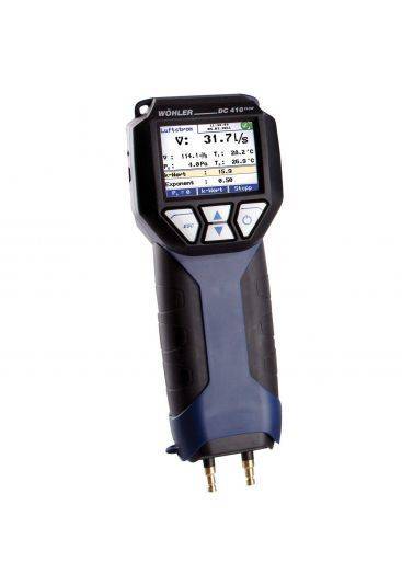 Wöhler DC 410 FLOW Druck- und Strömungsmessgerät