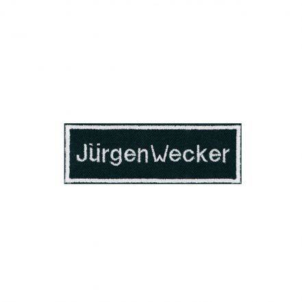 Namensschilder mit Klett