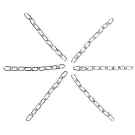 Kurzgliederkette VA Ø 3 mm / 6 x 15 cm