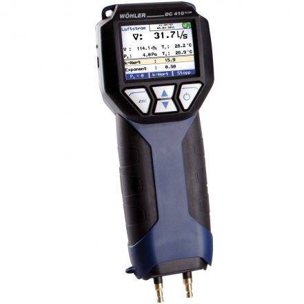 Wöhler DC 410 FLOW Druck- und Strömungsmessgerät